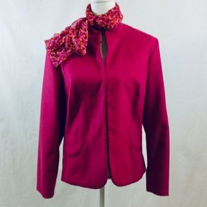 Chico’s Hot Pink Jacket (Chico’s size 3)